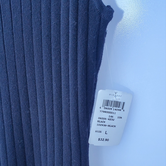 Midi Black Dress - Picture 3 of 3